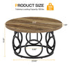 Oluzar Living Lounge Coffee Snack Serving Center Table