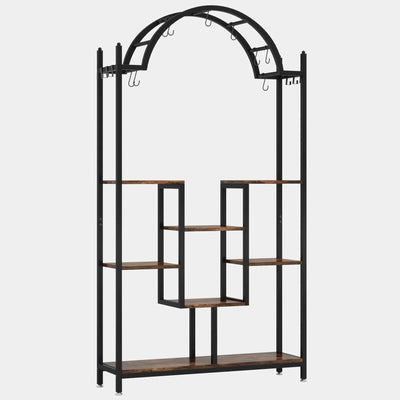 Arcola Flower Stands with Hanging Hooks Rack