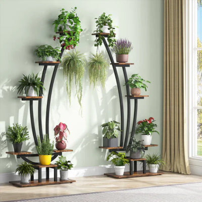 ARA Curved Plant Shelve Rack Decor