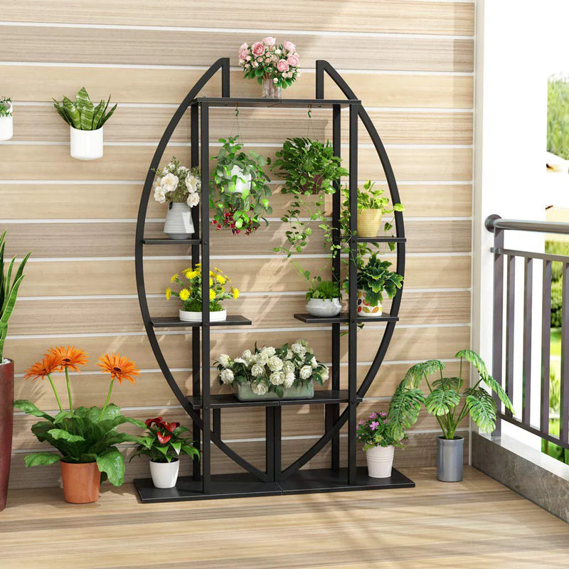 Bonsai Plant Rack Organizer Decor