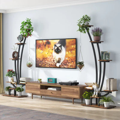 ARA Curved Plant Shelve Rack Decor