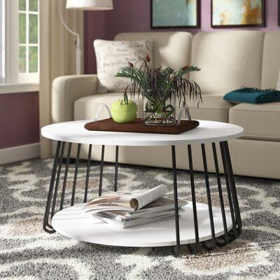 Richen Living Room Drawing Room Center Coffee Table