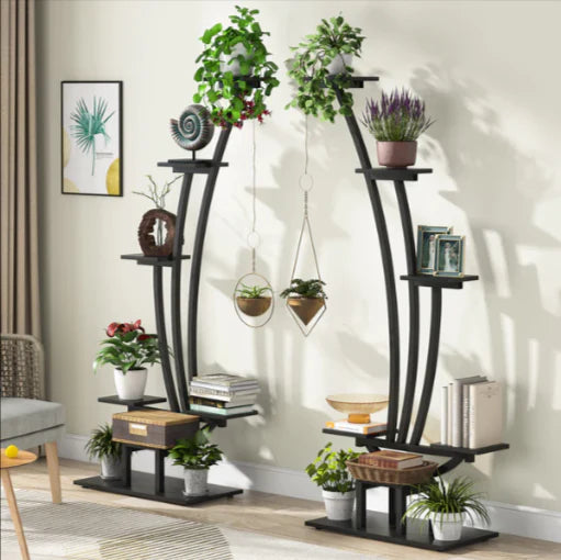 ARA Curved Plant Shelve Rack Decor