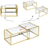 Shin Taro Center Coffee Nesting Tables