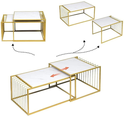 Shin Taro Center Coffee Nesting Tables