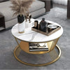 Afiya Round Coffee Table Living Lounge Center Table