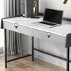 Dewy Modern Luxury Writing Computer Desk Workstation Table with Drawers