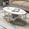 Oval Middy Living Lounge Center Coffee Table