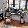 Hyping Office Desk Storage Writing Working Station Desk Table