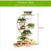 Heart Curved Plant Shelve Rack Decor