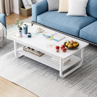 Luxury Tea Table Nordic Double Layered Modern Furniture