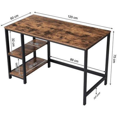 The Retro Home Office Workstation Writing Organizer Desk Table