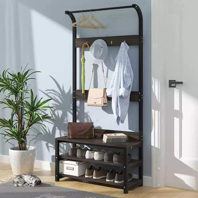 Modern Storage Cloth Shoe Coat Organizer Rack