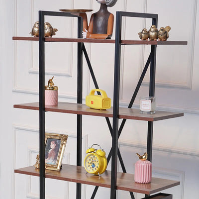 Lindos Bookcase Shelve Organizer Decor Rack