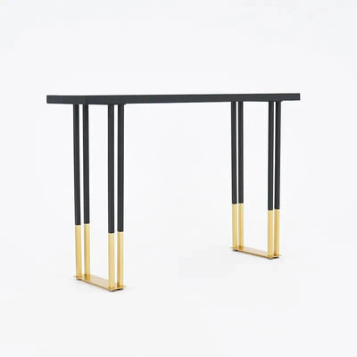 Feigned Living Lounge Counter Breakfast LED Console Table