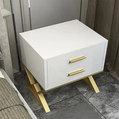 Nugatory Bedroom Lamp Organizer Drawer Side Table