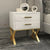 Nugatory Bedroom Lamp Organizer Drawer Side Table