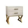 Nugatory Bedroom Lamp Organizer Drawer Side Table