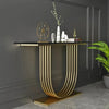 Convex Entry Way Console Organizer Table