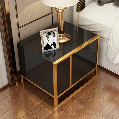 Skein Bedroom Lamp Organizer Drawer Side Table