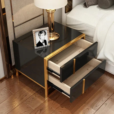 Skein Bedroom Lamp Organizer Drawer Side Table