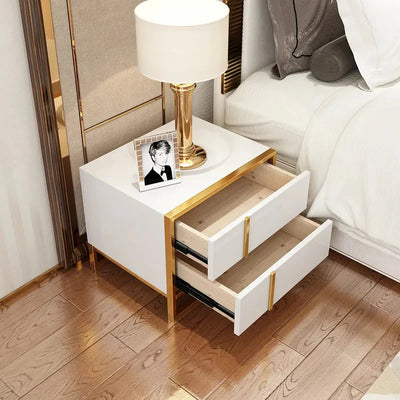 Skein Bedroom Lamp Organizer Drawer Side Table