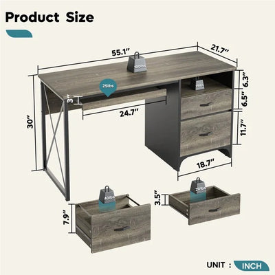 Labelle Living Room Office Work Station Desktop Table