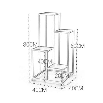 Tiggy Tag Pot Planter Stand (4 Tier)