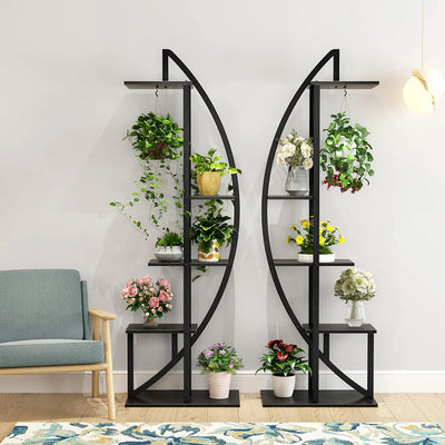 Bonsai Plant Rack Organizer Decor