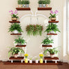 Heart Curved Plant Shelve Rack Decor