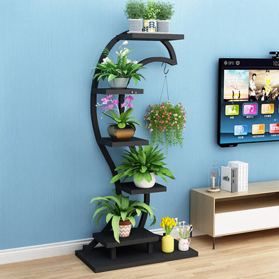 Heart Curved Plant Shelve Rack Decor