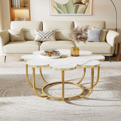 La Creme Living Lounge Coffee Serving Table