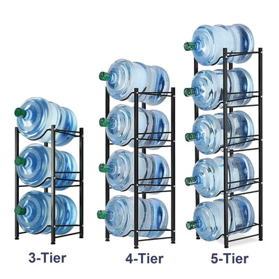 Water Bottle Holder Metal Rack