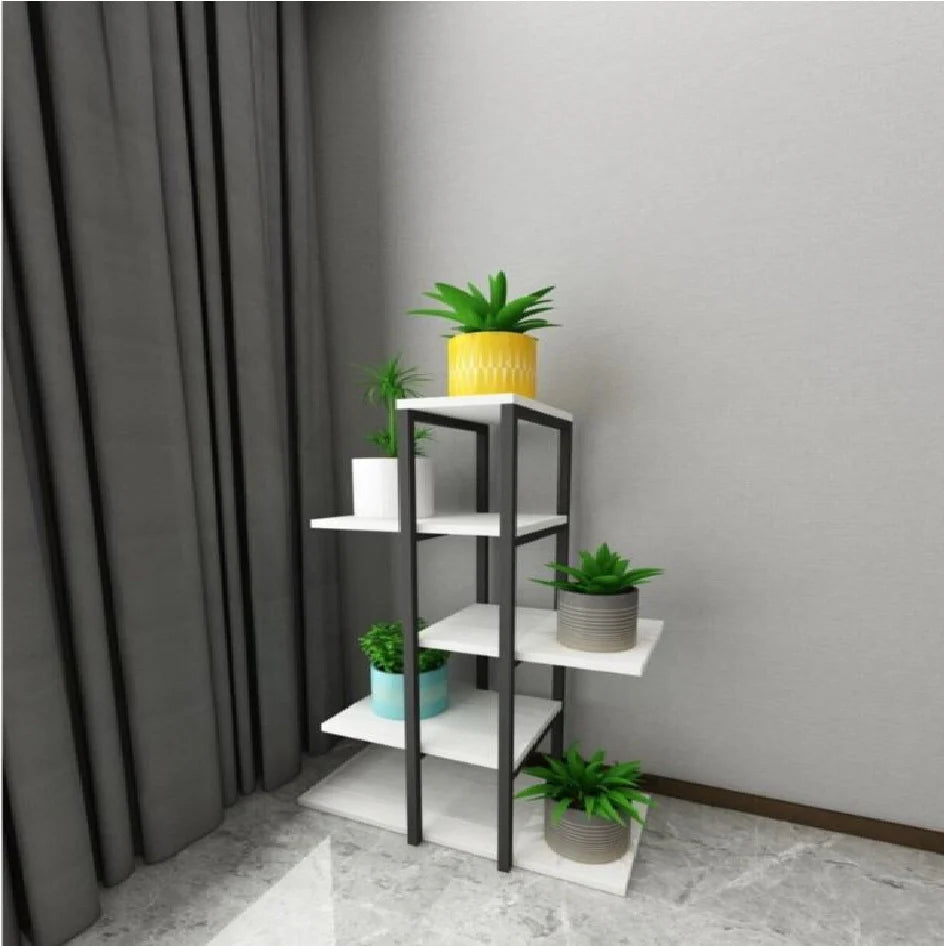 Home Plant Bookcase Decor Rack Stand